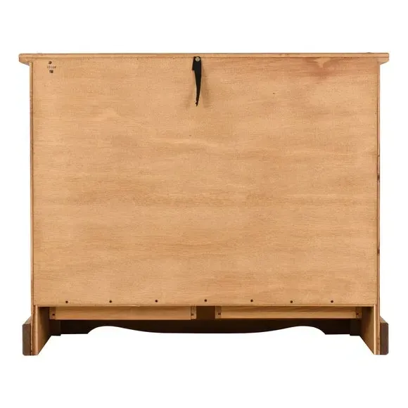 9-Drawer Chest with Metal Handles - Pine