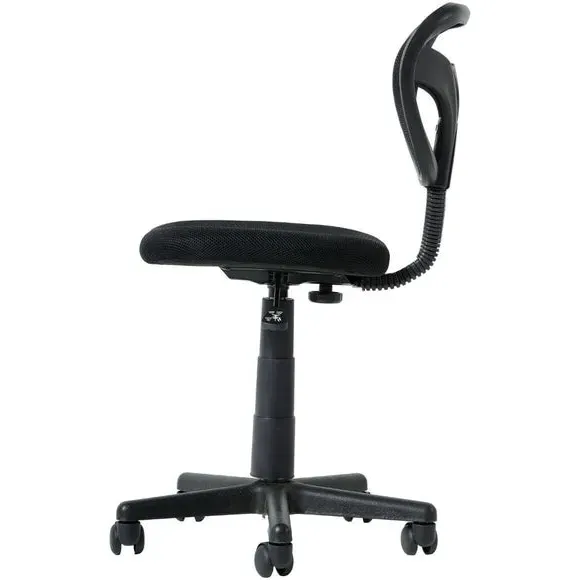 Computer Chair with Height Adjustment - Black