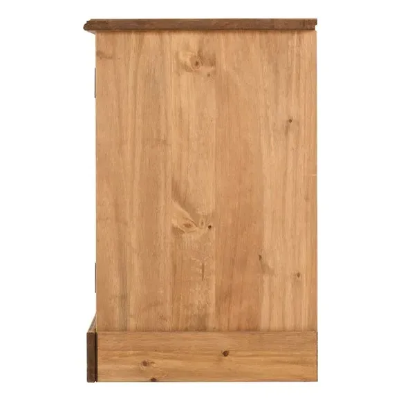 Computer Desk with Storage - Natural, Pine