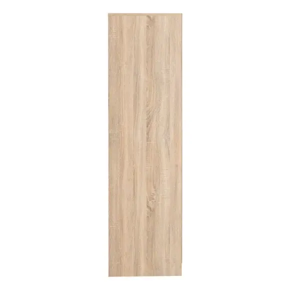 Double Wardrobe with Shelving - Oak