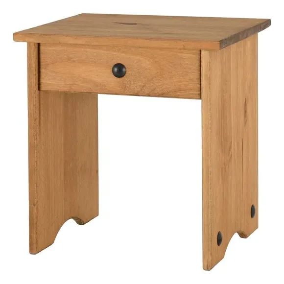 Dressing Table Stool - Natural, Pine Wood