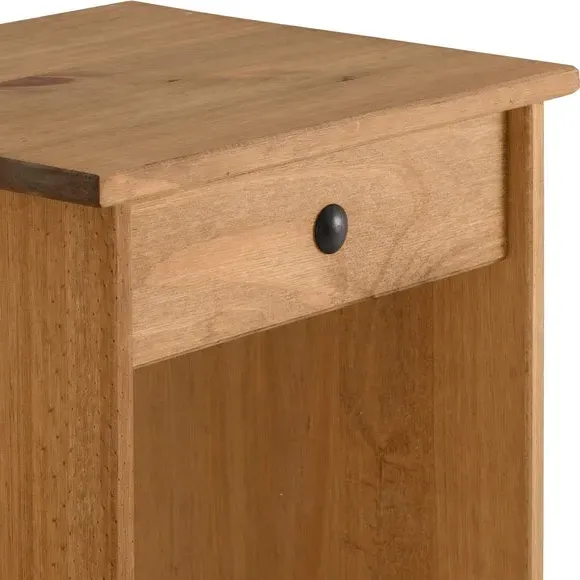 Dressing Table Stool - Natural, Pine Wood