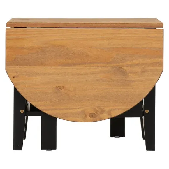Drop Leaf Coffee Table - Black, Wood