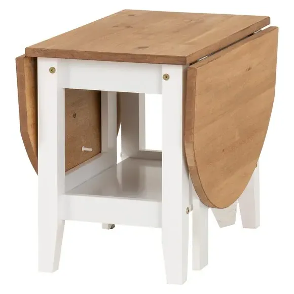 Drop Leaf Coffee Table - White, Wood