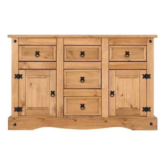 Large Sideboard with Storage - Oak, Pine