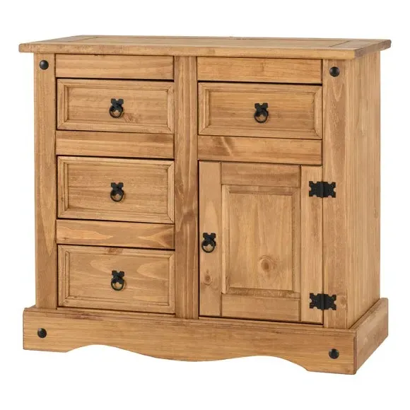 Medium Sideboard with Storage - Natural, Pine
