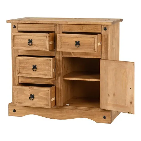 Medium Sideboard with Storage - Natural, Pine