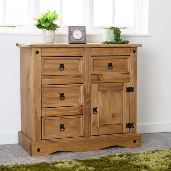 Medium Sideboard with Storage - Natural, Pine image
