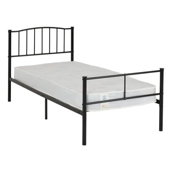 Metal Bed Frame - Black