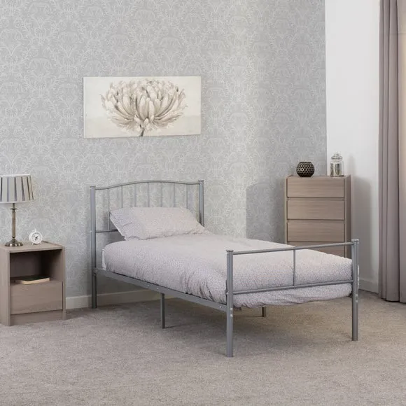 Metal Bed Frame - Black