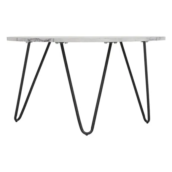 Triangular Coffee Table - Marble Effect