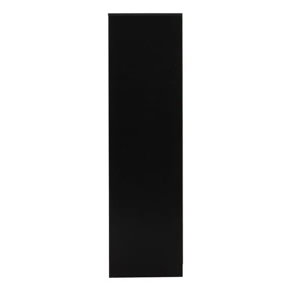 Triple Wardrobe with Storage - Black, Wood