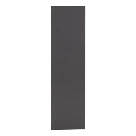 Triple Wardrobe with Storage - Grey, Wood