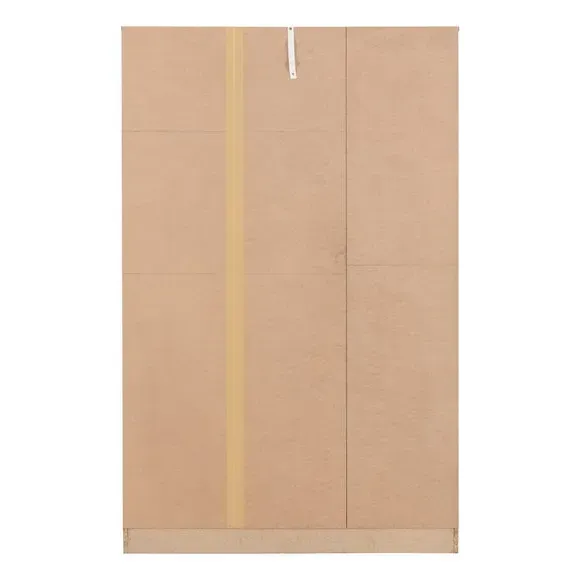 Triple Wardrobe with Storage - Grey, Wood