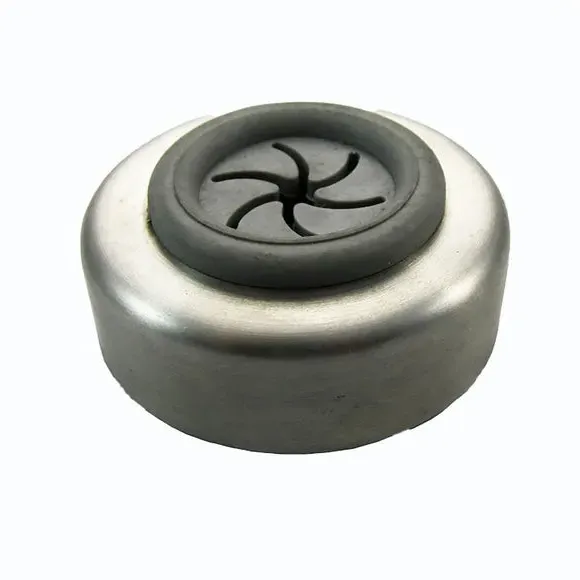 Self Adhesive Cloth Holder - Silver, Metal
