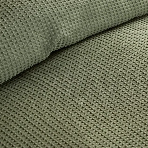 Duvet Cover and Pillowcase Set - Green, Cotton