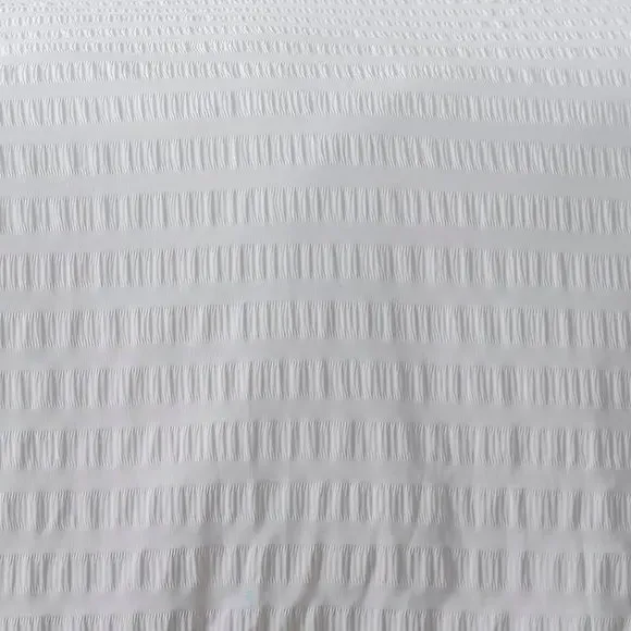 Duvet Cover Set with Pillowcase - White