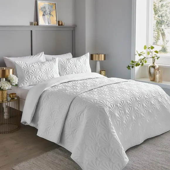 Duvet Cover Set with Pillowcases - White
