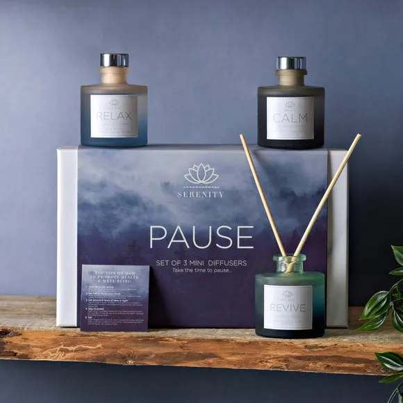 Set of 3 Reed Diffusers Gift Set - Blue image