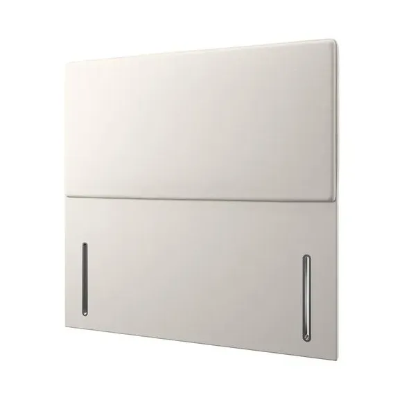 Floor Standing Headboard - Cream, Linen