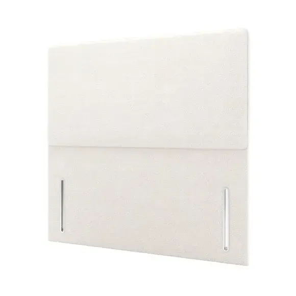 Floor Standing Headboard - Cream, Teddy Fabric