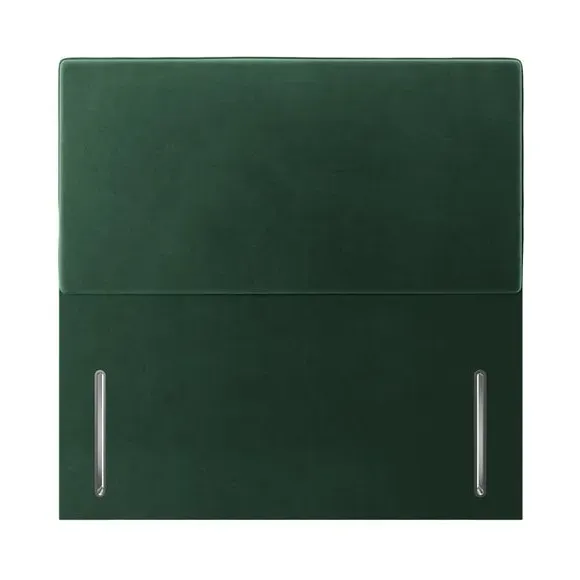Floor Standing Headboard - Emerald, Velvet