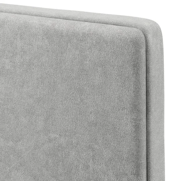 Floor Standing Headboard - Natural, Chenille