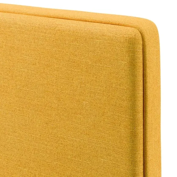 Floor Standing Headboard - Ochre, Linen