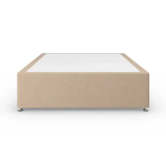 Platform Divan Base with Storage - Natural, Fabric
