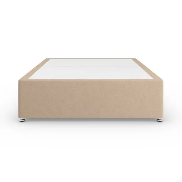 Platform Divan Base with Storage - Natural, Fabric