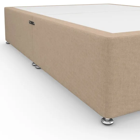 Platform Divan Base with Storage - Natural, Fabric