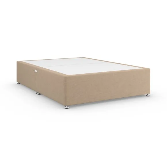 Platform Divan Base with Storage - Natural, Fabric