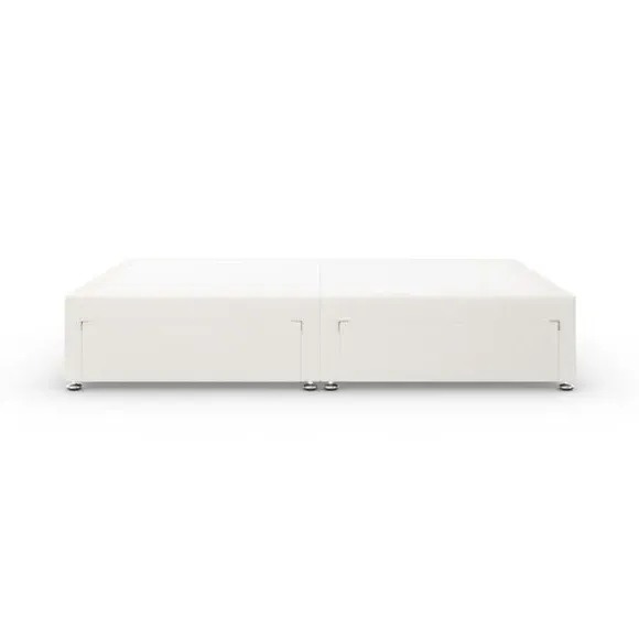 Platform Top Divan Base - Cream, Teddy Fabric