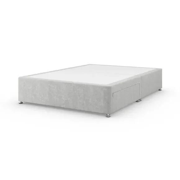 Platform Top Divan Base - Natural, Chenille