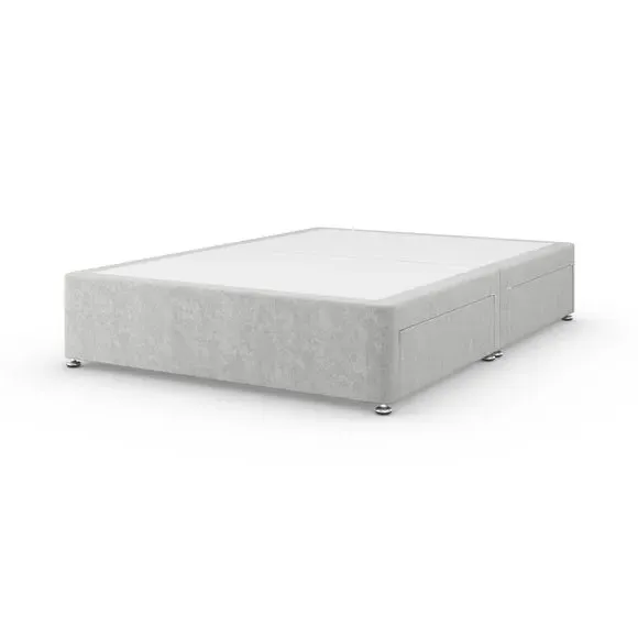 Platform Top Divan Base - Natural, Chenille