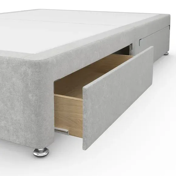Platform Top Divan Base - Natural, Chenille