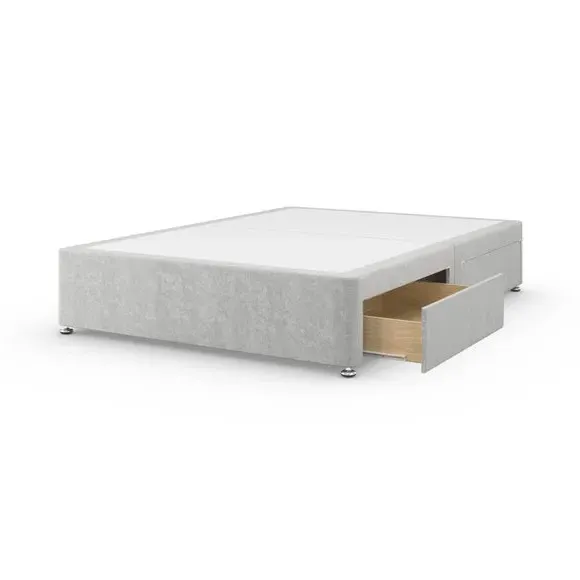 Platform Top Divan Base - Natural, Chenille