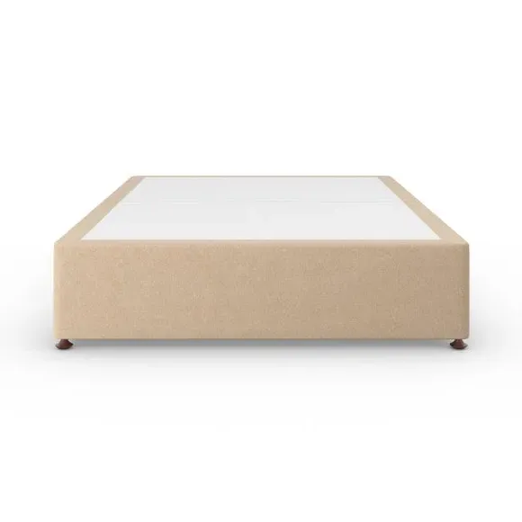 Platform Top Divan Base with Storage - Natural, Tweed
