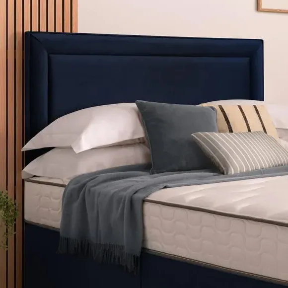Divan Bed with Headboard & Mattress - Maritime