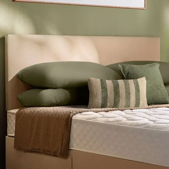 Mattress and Divan Set with Storage - Sandstone