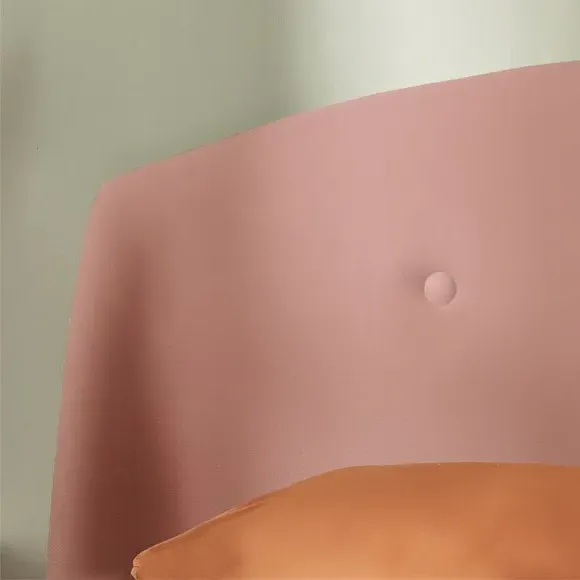 Upholstered Bed Frame - Dusky Pink, Velvet