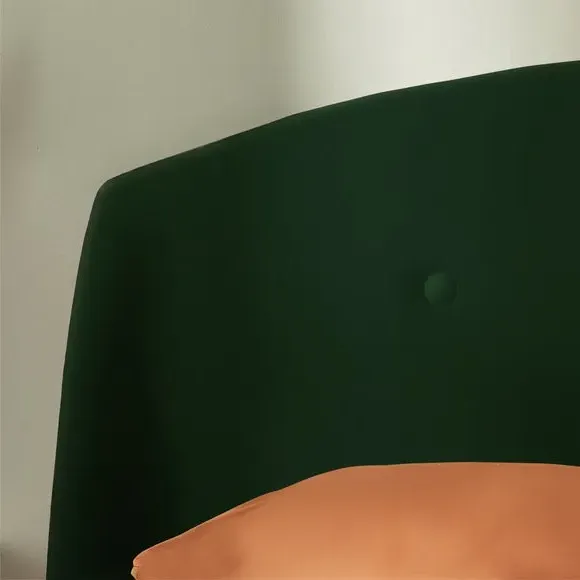 Upholstered Bed Frame - Rainforest, Velvet