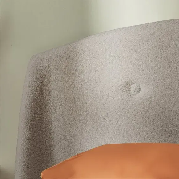 Upholstered Bed Frame with Headboard - Cloud, Boucle