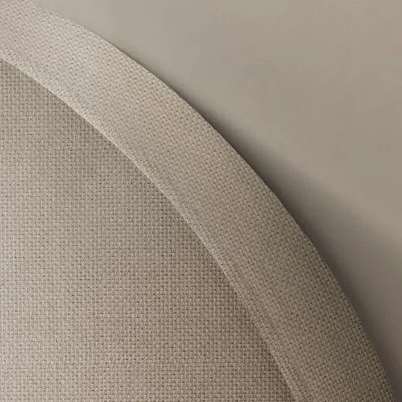 Upholstered Bed Frame with Headboard - Dove