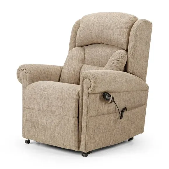 Lateral Rise Recline Chair - Stone, Chenille