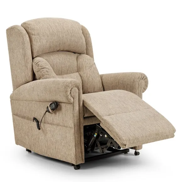 Lateral Rise Recline Chair - Stone, Chenille