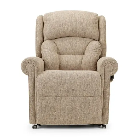 Lateral Rise Recline Chair - Stone, Chenille