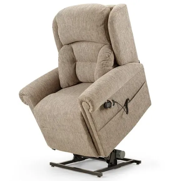 Lateral Rise Recline Chair - Stone, Chenille