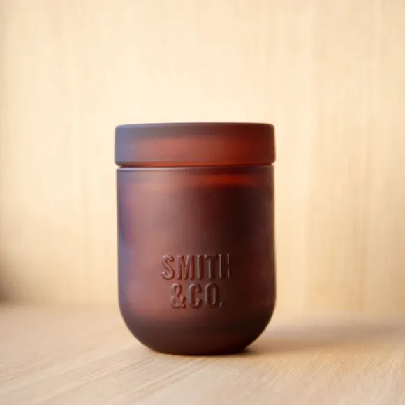 250g Scented Candle - Black, Glass