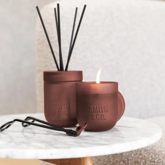 250g Scented Candle - Black, Glass